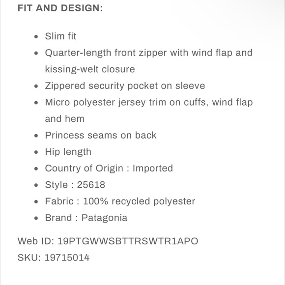 Patagonia Women’s 1/4 Zip Better Sweater (S) Like New! - Picture 14 of 16